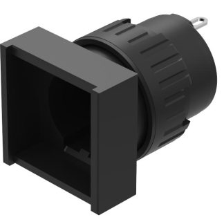 Portalampada indicatore LED EAO, Linguette a saldare, Ø 16mm