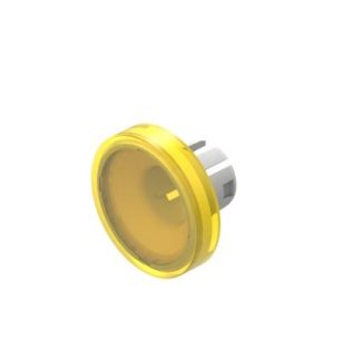 Lenti per indicatore EAO, forma Piatta, col. Giallo, Ø 15.8mm