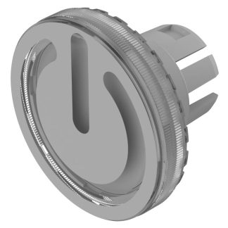 Lenti per indicatore EAO, forma Piatta, col. Trasparente, Ø 19.7mm