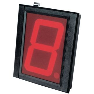 Display LED a 7 segmenti a segm. Crameda Intersys, col. Rosso