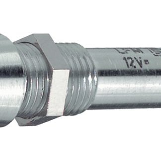 Indicatore da pannello Schurter Giallo a LED, 24V, IP67, foro da 8.4mm