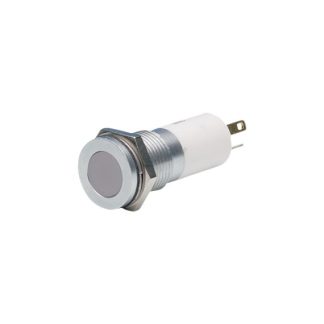 Indicatore da pannello APEM  a LED, 12V, IP67, foro da 22mm