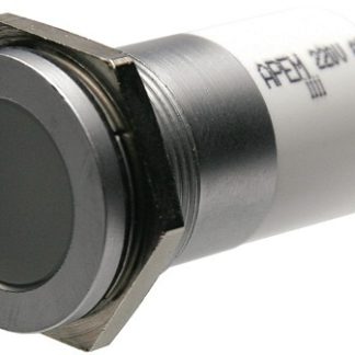 Indicatore da pannello APEM  a LED, 5V cc, IP67, foro da 22mm