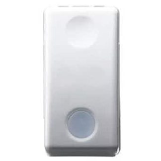 Gewiss GW20515 Pulsante 1P NA 10A Luminoso 230V SY/WT