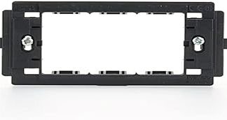 Gewiss GW24201, Supporto per 3 moduli, Nero