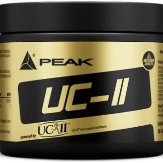 PEAK UC-II - 90 таблеток | Запатентованный коллагеновый пептид | Коллаген типа 2 | Образование коллагена | Суставы | Хрящи | Сухожилия | Связки | Здоровая функция хрящей | Витамин С | Без глютена
