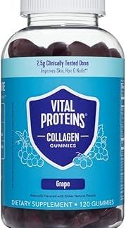 Vital Proteins Gomitas de colágeno, 2,5 г клинического коллогена, проба для кабеля, плоды, фрукты и ягоды, 120 карат, небольшой срок в 30 дней, в течение 30 дней, в течение 30 дней.