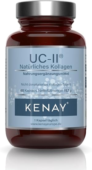 Натуральный коллаген UC-II | 60 капсул | Биологически активная добавка | Кенай, Европа | Продукт премиум-класса