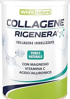 Почему именно Nature Regenera Collagen? - Чистый и натуральный гидролизованный коллаген с магнием, витамином С и гиалуроновой кислотой - Нейтральный вкус - 330 г