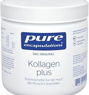 Pure Encapsulations - Collagen plus - Растворимый порошок - С гиалуроновой кислотой и антиоксидантами - С медью для соединительной ткани - 84 г