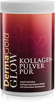 DermaGold Glow Pure Collagen Powder, 400 г, фирменный коллаген, изготовленный из чистого, высокоочищенного, биоактивного гидролизата коллагена (Verisol®).
