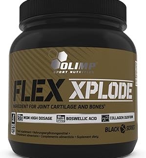 Olimp Sport Nutrition Olimp Flex Xplode Коллагеновый порошок - поддерживает здоровье костей и суставов, содержит витамин С и комплекс из 5 минералов, коллаген I и II типов, 360 г, грейпфрут.
