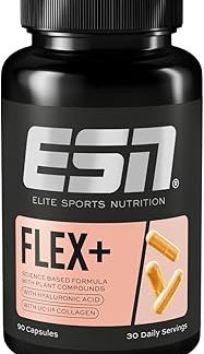 ESN Flex+, 90 капсул, с коллагеном, гиалуроновой кислотой и микроэлементами - произведено в Германии.