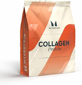 Протеиновый порошок Myprotein Collagen, ваниль, 1 кг, 22 г гидролизованных коллагеновых пептидов на порцию, 90% чистого коллагена, высококачественная протеиновая добавка, без сахара и жира.