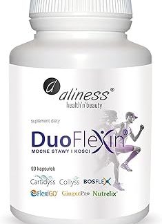 Aliness - Duoflexin - Крепкие суставы и кости - Биологически активная добавка - 90 капсул
