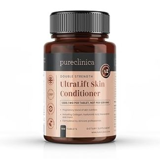 Антивозрастные таблетки Pureclinica UltraLift, запас на 3 месяца. Стимулируют выработку коллагена и эластина, уменьшают морщины, подтягивают, укрепляют и восстанавливают кожу всего тела и лица. Pureclinica