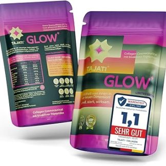 Гранулы коллагена Glow 800 Дальтон - Высокая доза - Биоактивный пептидный концентрат типа 1 и 3 - Быстрорастворимые - Ванильный вкус