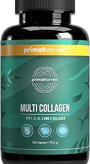 Биологически активная добавка Primal Harvest Multi Collagen с коллагеном типов I, II, III, V и X, для мужчин и женщин, без молочных продуктов, сои и глютена, 1 шт. (30 порций)