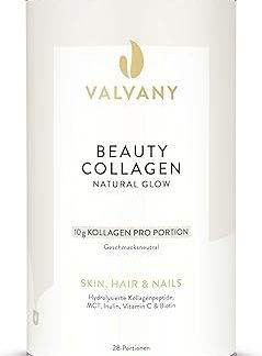 Натуральный коллагеновый порошок Natural Glow Beauty - Премиальный коллаген с витамином С, биотином и МСТ | 100% натуральный | Без вкуса | Идеальная растворимость [28 порций]