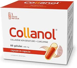 Collanol — инновационный препарат для ухода за здоровыми суставами. Жидкая формула в двойной капсуле. 3D-коллаген + мицеллярный экстракт корня куркумы. 1 капсула в день. Протестировано в лаборатории (60 капсул).