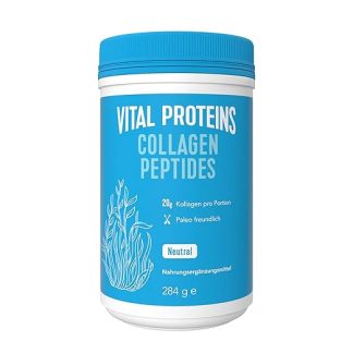 Порошок коллагена Vital Proteins, коллагеновый пептид из молока коров, питающихся травой - гидролизат коллагена, подходит для палео- и кето-диеты, диеты Whole 30, без глютена.