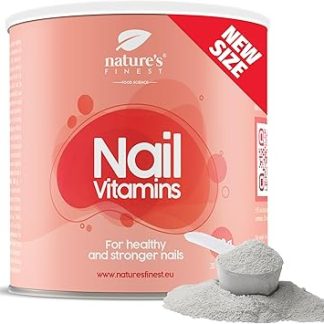 Nature's Finest от Nutrisslim: добавка для роста ногтей - коллаген для ногтей с МСМ и селеном - натуральный уход за ногтями изнутри - крепкие и здоровые ногти благодаря гиалуроновой кислоте и цинку