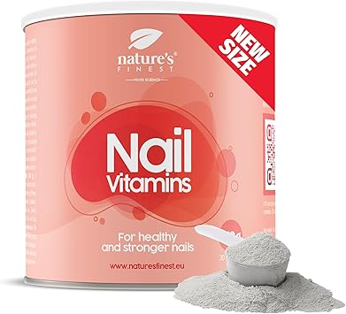 Nature's Finest от Nutrisslim: добавка для роста ногтей - коллаген для ногтей с МСМ и селеном - натуральный уход за ногтями изнутри - крепкие и здоровые ногти благодаря гиалуроновой кислоте и цинку