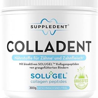 Высокоусвояемые коллагеновые пептиды Colladent - с биоактивными коллагеновыми пептидами Solugel (300 г)