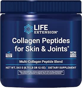 Пептиды коллагена Life Extension для кожи и суставов, 340 мл.