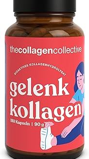 Gelenkkapseln - Gelenk Kollagen Pulver Kapseln - Hochdosiert Bioaktive Peptide Typ 1, Kollagenгидролизат bei Gelenkschmerzen Arthrose Sports Knorpelaufbau Knie (180 Капсельн)
