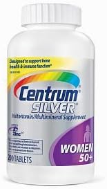 Centrum Women's Multivitamin Silver 50+ 250 Tablets