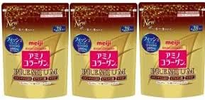 Meiji Amino Collagen Premium 6.7 oz (196 g) x 3 Packs