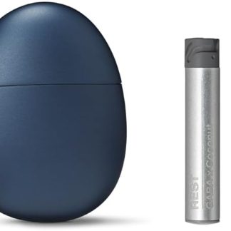 【 ston + (Ston Plus) 】 Starter Kit Deep Breathing Habit Formation Support Device (Iron Navy, REST GABA×Coconut)