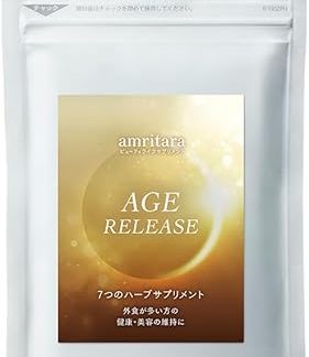Amritara Age Release, 60 Tablets, Aging Care, Beauty, Herbal Supplements