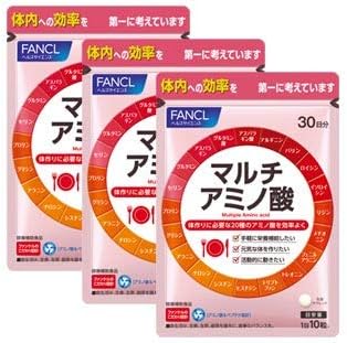 Funkel FANCL Multi-Amino Acid 90 Day Supply (Value Set of 3)