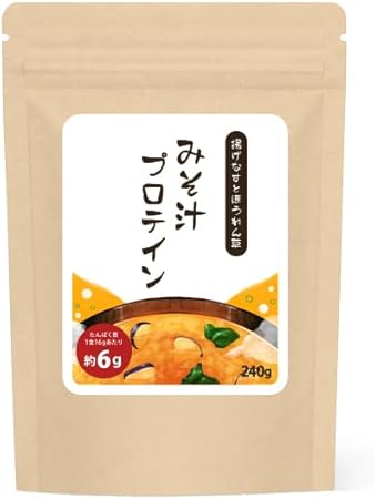 Lipsa P-1103 Miso Soup Protein (fried egg and spinokine) 8.5 oz (240 g)