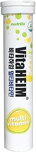VitaHEIM Multivitamin, Foam Vitamins, Orange Flavor, 20 Tablets