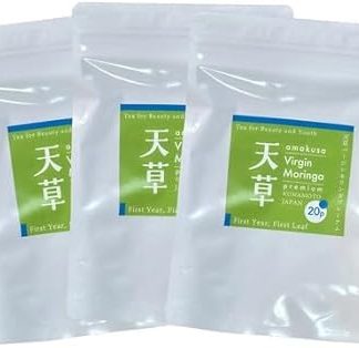 【1年目の若葉のみ使用】 モリンガ茶 天草バージンモリンガプレミアム 60パック（20パック×3袋） 天草モリンガファーム