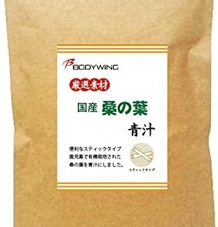Organic Mulberry Leaf Juice, 60 Convenient Sticks, Made in Kagoshima Prefecture, Powder Type, Mulberry Tea, Made in Japan