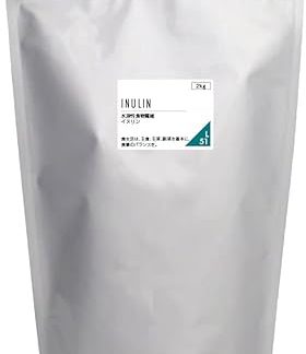 nichie Water Soluble Dietary Fiber Powder, Supplement, Inulin Powder, Derived from Cane, Inulin, 4.4 lbs (2 kg)