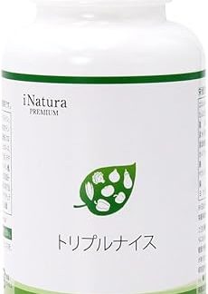 iNatura Premium Triple Nice (400mg x 372 tablets) [Phytochemicals, Multivitamins, Minerals, 31-day supply, Made in Japan]