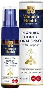 MGO400 Manuka Honey and Propolis Spray 0.7 fl oz (20 ml)