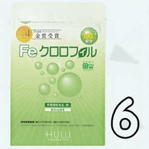 Fe Chlorophyll 30 Capsules 5 Bag Set (+1 Bag, Total 6 Bags)