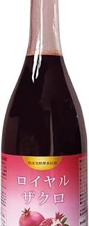 Pomegranate Enzyme Drink, 100% Fermented Pomegranate, 24.4 fl oz (720 ml), 6x Concentrated, Super Thick, Raw Enzyme Solution, Eragic Acid, 1 Year Fermentation, No Additives, No Pesticides, Made in Japan, Compound Bacterial Fermentation, Health Beauty, Royal EX
