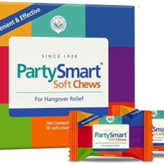 Himalaya Party Smart Hangover Remover, Party Smart, Soft, Jelly (0.1 oz (3.05 g) x 10ea