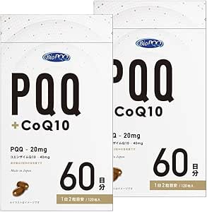 PQQ + CoQ10, 120 Tablets, Mitsubishi Gas Chemicals Biopqq Ingredients (2)