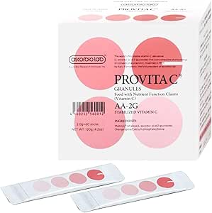 Ascorbio Pro Vita C (60 Packets) 2 Boxes