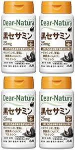 Dear Natura, Black Sesame, 60 Tablets, 30-Day Supply x 4 Packs