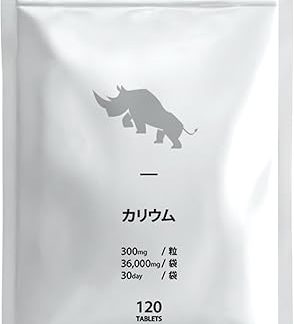 SAJIRUSHI カリウム 30日分 1200mg/日 36.000mg/袋 サプリ 錠剤 タブレット塩化カリウム 国内加工