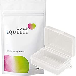 EQUELLE Otsuka Pharmaceutical Pouch Type 120 Tablets + Original Pill Case Set